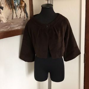 Jan Warnock short alpaca coat